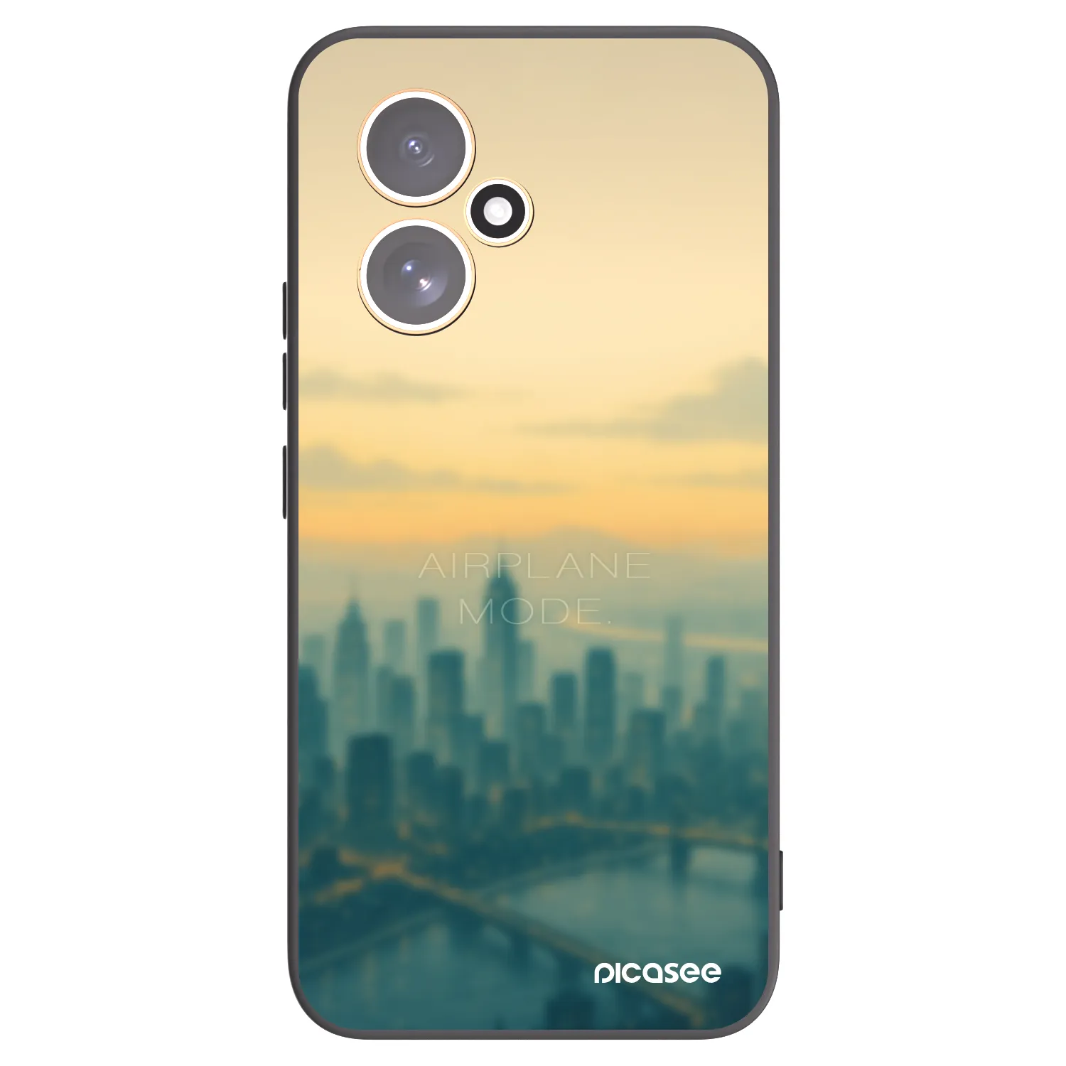 Picasee Μαύρη θήκη σιλικόνης για Honor 400 5G - Airplane mode