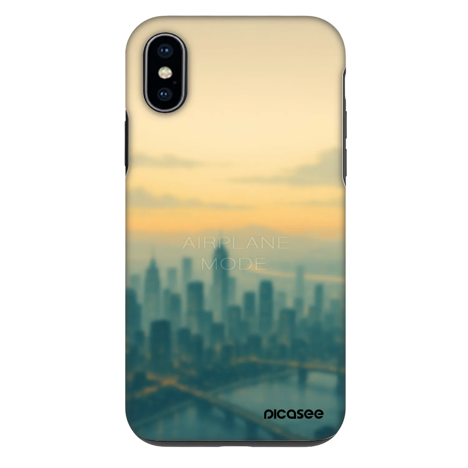 Picasee Fashion Case για Apple iPhone X/XS - Airplane mode