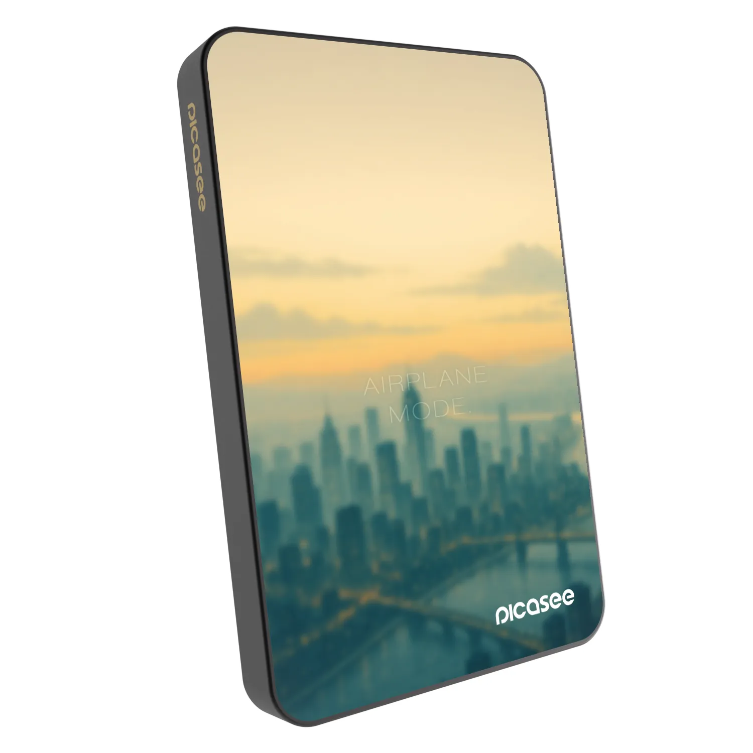 Picasee Powerbank με MagSafe 5 000 mAh Γκρί - Airplane mode