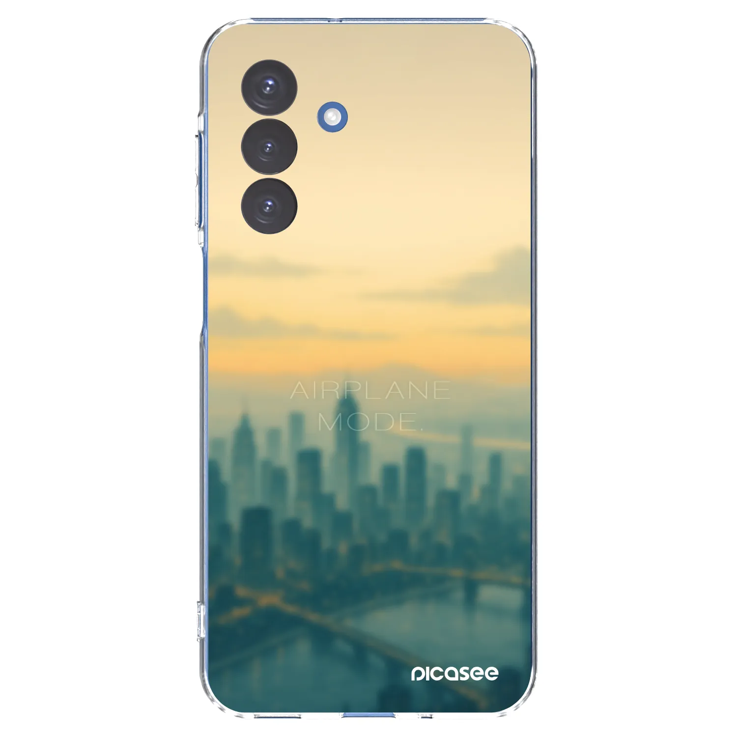 Picasee διαφανής θήκη σιλικόνης Samsung Galaxy A17 5G - Airplane mode