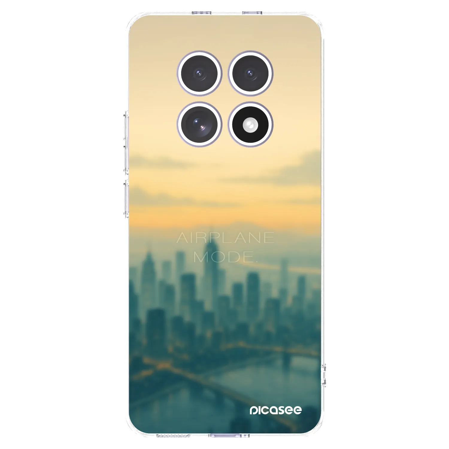 Picasee διαφανής θήκη σιλικόνης Xiaomi Redmi Note 15 - Airplane mode