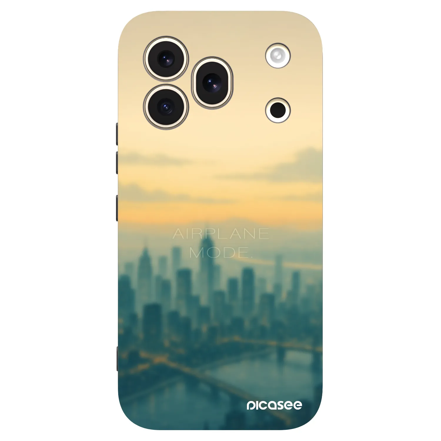 Picasee Μαύρη θήκη σιλικόνης για Honor 600 Pro - Airplane mode