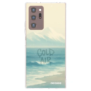 Picasee διαφανής θήκη σιλικόνης Samsung Galaxy Note 20 Ultra - COLD AIR