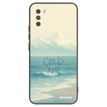 Picasee Μαύρη θήκη σιλικόνης για Xiaomi Poco M3 - COLD AIR