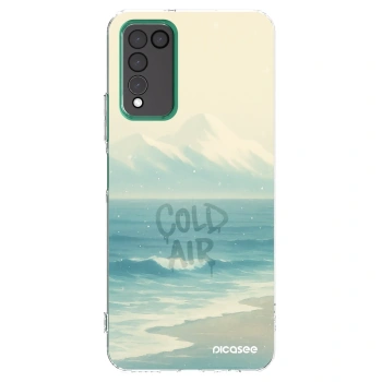 Picasee διαφανής θήκη σιλικόνης Honor 10X Lite - COLD AIR