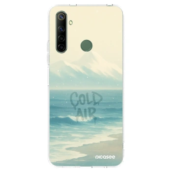 Picasee διαφανής θήκη σιλικόνης Realme 6i - COLD AIR
