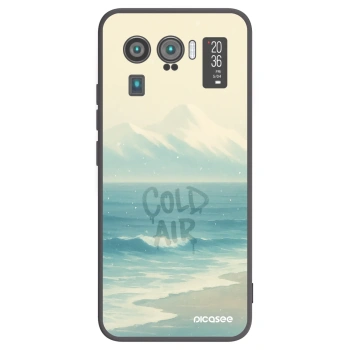 Picasee Μαύρη θήκη σιλικόνης για Xiaomi Mi 11 Ultra - COLD AIR