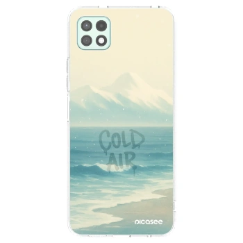 Picasee διαφανής θήκη σιλικόνης Samsung Galaxy A22 A226B 5G - COLD AIR