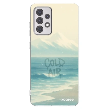Picasee διαφανής θήκη σιλικόνης Samsung Galaxy A52s 5G A528B - COLD AIR
