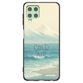 Picasee Μαύρη θήκη σιλικόνης για Samsung Galaxy A22 A225F 4G - COLD AIR