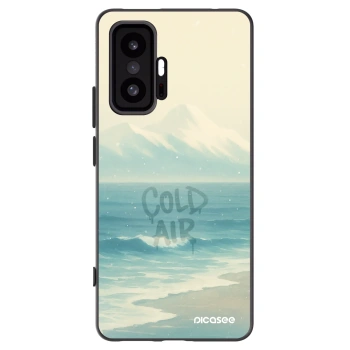 Picasee Μαύρη θήκη σιλικόνης για Xiaomi 11T Pro - COLD AIR