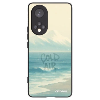 Picasee Μαύρη θήκη σιλικόνης για Huawei Nova 9 - COLD AIR
