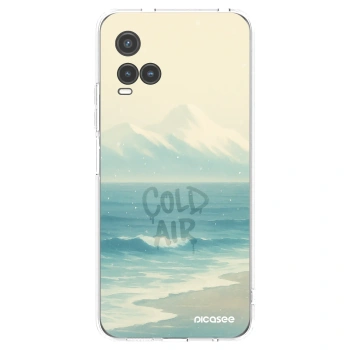 Picasee διαφανής θήκη σιλικόνης Vivo Y33s - COLD AIR