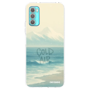 Picasee διαφανής θήκη σιλικόνης Motorola Moto G60 - COLD AIR
