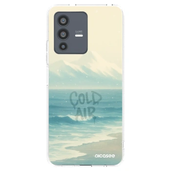 Picasee διαφανής θήκη σιλικόνης Vivo V23 5G - COLD AIR