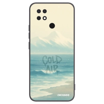 Picasee Μαύρη θήκη σιλικόνης για Xiaomi Redmi 10C - COLD AIR