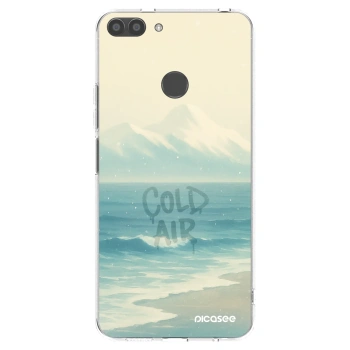 Picasee διαφανής θήκη σιλικόνης Huawei P Smart - COLD AIR