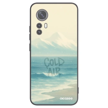 Picasee Μαύρη θήκη σιλικόνης για Xiaomi 12X - COLD AIR