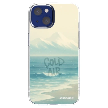 Picasee διαφανής θήκη σιλικόνης Apple iPhone 14 - COLD AIR