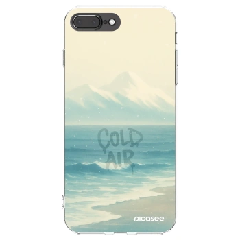 Picasee διαφανής θήκη σιλικόνης Apple iPhone 8 Plus - COLD AIR