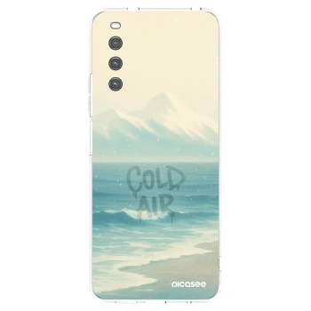 Picasee διαφανής θήκη σιλικόνης Sony Xperia 10 IV 5G - COLD AIR