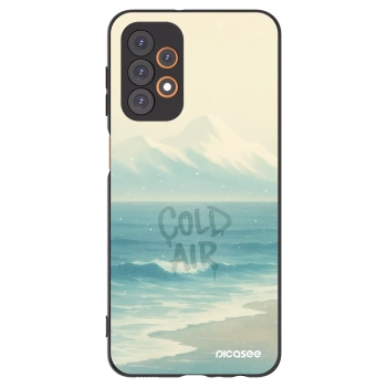 Picasee Μαύρη θήκη σιλικόνης για Samsung Galaxy A23 A236B 5G - COLD AIR