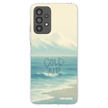 Picasee διαφανής θήκη σιλικόνης Samsung Galaxy A73 5G - COLD AIR