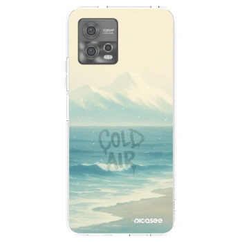 Picasee διαφανής θήκη σιλικόνης Motorola Moto G72 - COLD AIR