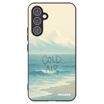 Picasee Μαύρη θήκη σιλικόνης για Samsung Galaxy A54 5G A546B - COLD AIR