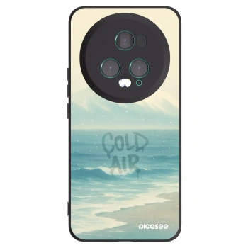 Picasee Μαύρη θήκη σιλικόνης για Honor Magic5 Pro - COLD AIR
