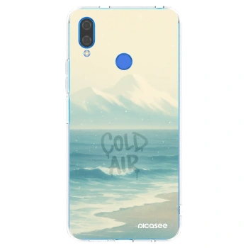 Picasee διαφανής θήκη σιλικόνης Huawei Nova 3 - COLD AIR