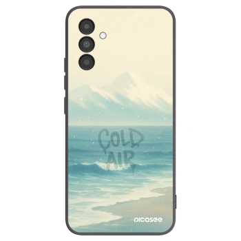 Picasee Μαύρη θήκη σιλικόνης για Samsung Galaxy A04s A047F - COLD AIR