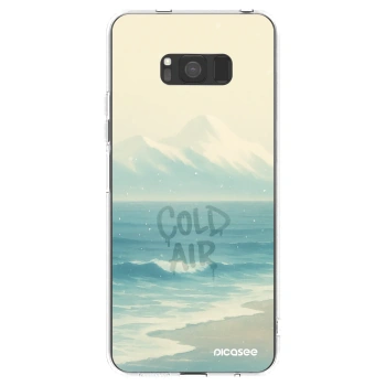 Picasee διαφανής θήκη σιλικόνης Samsung Galaxy S8 G950F - COLD AIR