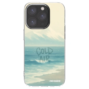 Picasee διαφανής θήκη σιλικόνης Apple iPhone 15 Pro - COLD AIR