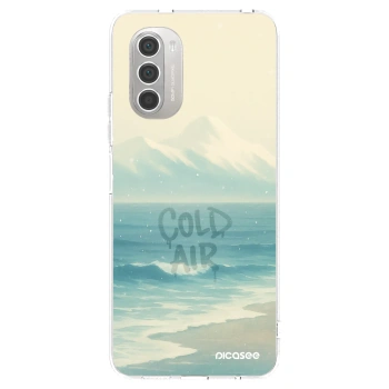 Picasee διαφανής θήκη σιλικόνης Motorola Moto G51 - COLD AIR