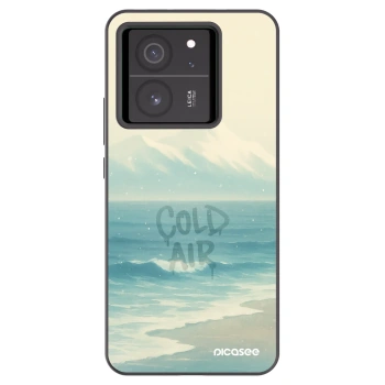Picasee Μαύρη θήκη σιλικόνης για Xiaomi 13T - COLD AIR