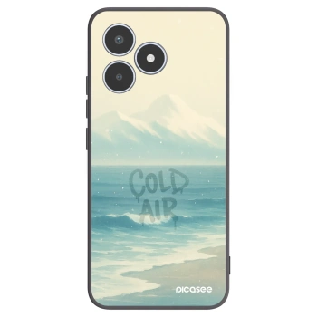 Picasee Μαύρη θήκη σιλικόνης για Realme C53 - COLD AIR