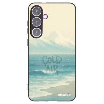 Picasee Μαύρη θήκη σιλικόνης για Samsung Galaxy S24+ S926B 5G - COLD AIR