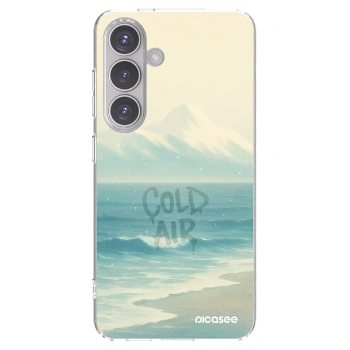 Picasee διαφανής θήκη σιλικόνης Samsung Galaxy S24 S921B 5G - COLD AIR