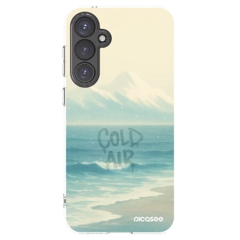 Picasee διαφανής θήκη σιλικόνης Samsung Galaxy S23 FE S711B - COLD AIR