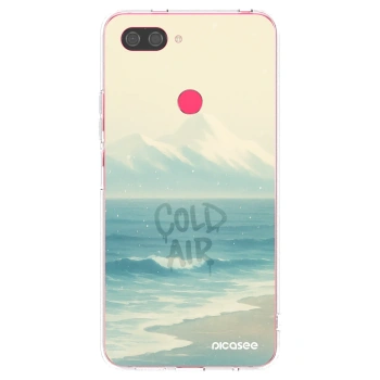 Picasee διαφανής θήκη σιλικόνης Xiaomi Mi 8 Lite - COLD AIR
