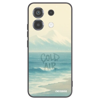Picasee Μαύρη θήκη σιλικόνης για Xiaomi Poco X6 - COLD AIR