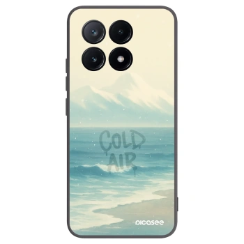 Picasee Μαύρη θήκη σιλικόνης για Xiaomi Poco X6 Pro - COLD AIR