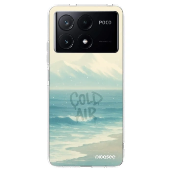 Picasee διαφανής θήκη σιλικόνης Xiaomi Poco X6 Pro - COLD AIR