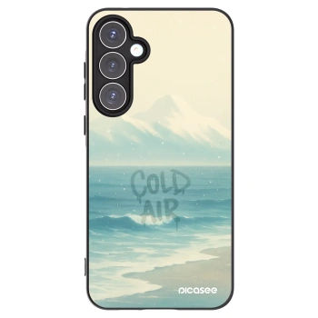 Picasee Μαύρη θήκη σιλικόνης για Samsung Galaxy A55 5G A556B - COLD AIR