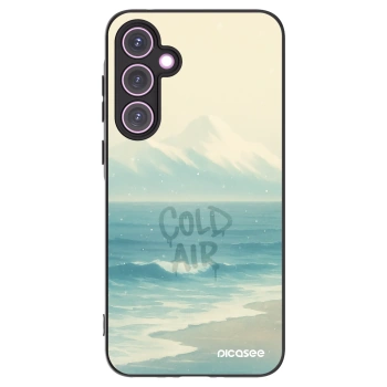 Picasee Μαύρη θήκη σιλικόνης για Samsung Galaxy A35 5G A356B - COLD AIR