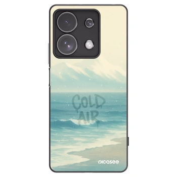 Picasee Μαύρη θήκη σιλικόνης για Xiaomi Redmi Note 13 Pro 4G - COLD AIR