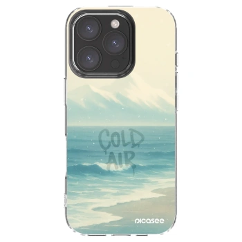 Picasee διαφανής θήκη σιλικόνης Apple iPhone 16 Pro - COLD AIR