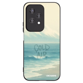 Picasee Μαύρη θήκη σιλικόνης για Honor 200 Lite - COLD AIR