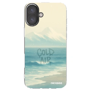 Picasee διαφανής θήκη σιλικόνης Apple iPhone 16 Plus - COLD AIR